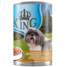 Консервы King Dog Poultry для взрослых собак с курицей 415г 