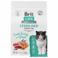 Brit Care Cat Sterilised Urinary Care (Индейка, утка) для кошек