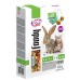 Lolo Pets LO 71124 Корм овоще-фруктовый для хомяка и кролика 2в1 340 г.