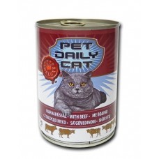 Консервы Pet Daily Cat Beef для взрослых кошек с говядиной 415г 