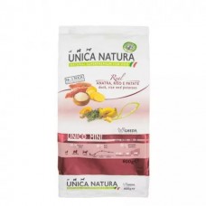 Unica Natura Mini (Утка, рис и картофель) для миниатюрных и маленьких пород собак всех возрастов Unica Natura Mini (Утка, рис и картофель) для миниатюрных и маленьких пород собак всех возрастов